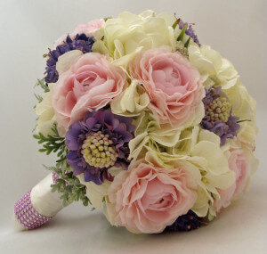 fake flower bouquet