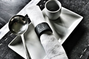 Chalk Napkin Ring