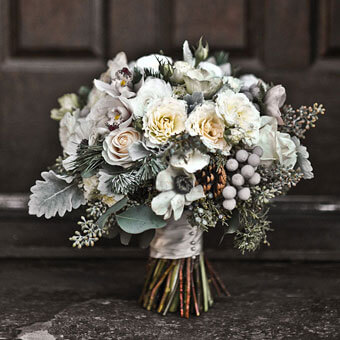 gray centerpiece