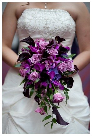 purple bouquet