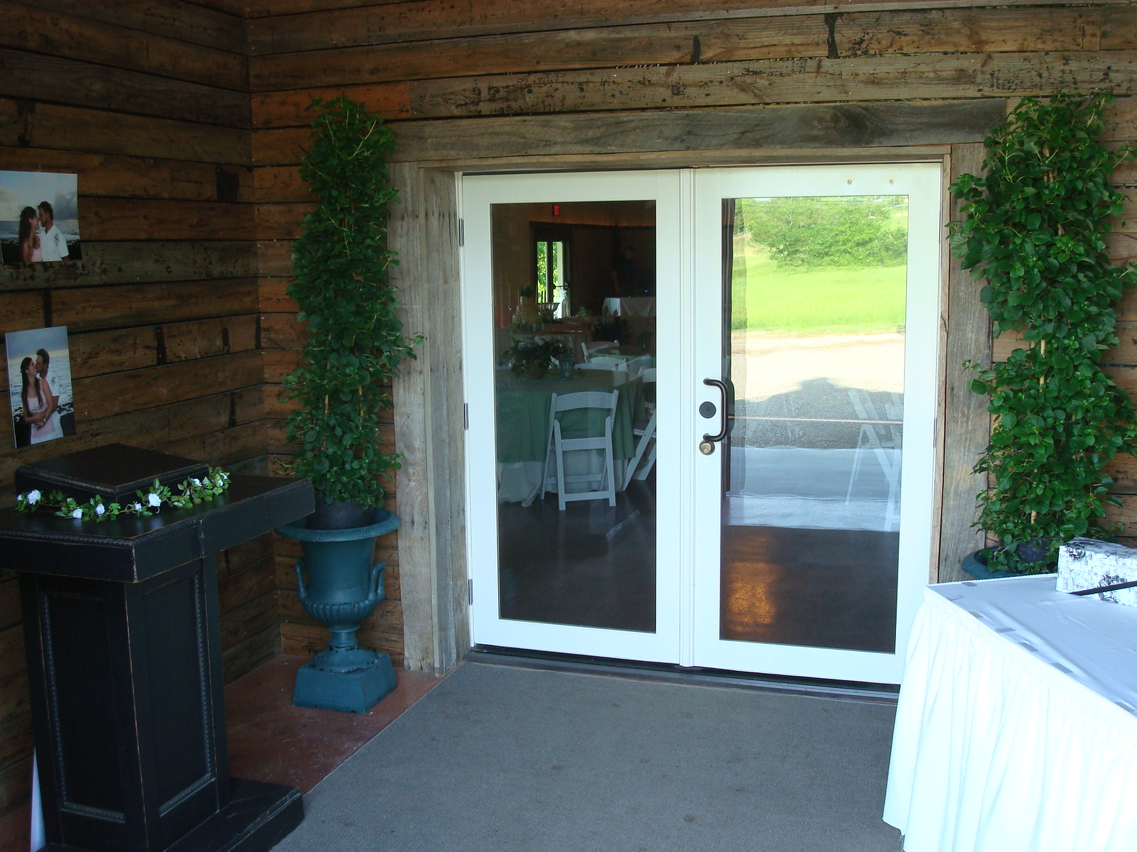 Wedding Venue Reception Entrance